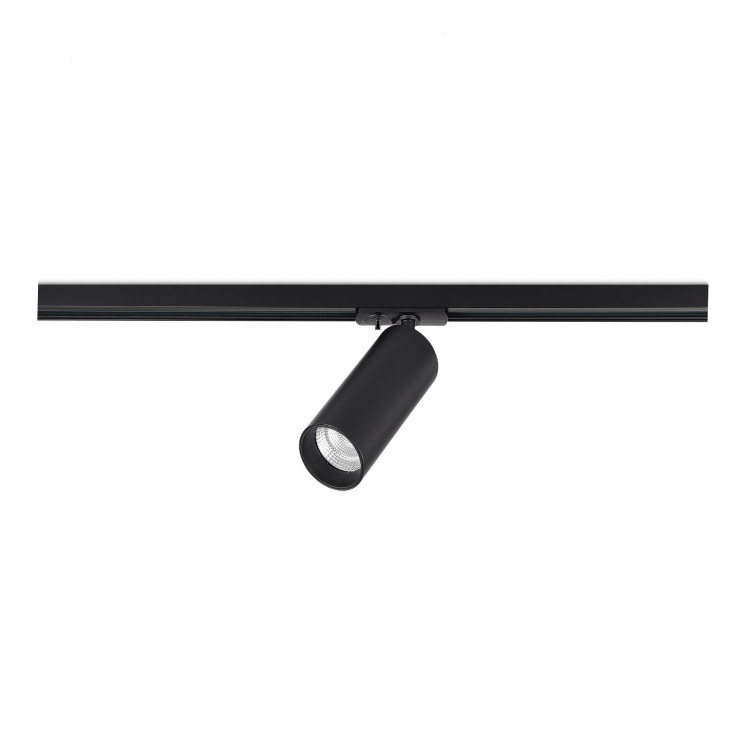 Магнитный трековый светильник однофазный ST Luce Черный LED 1*10W 4000K 900Lm Ra>90 36 IP20 DxH- 220V    ST382.446.10.TRIAC