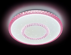 Управляемый светильник Ambrella light F99 PI 96W D500 ORBITAL CRYSTAL