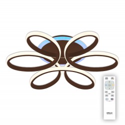 Люстра потолочная Сезар CL233155RGB Кофейный