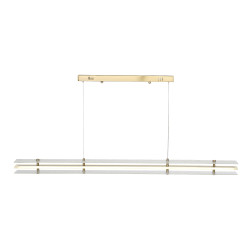 Светильник подвесной ST Luce золотистый/Прозрачный LED 1*30W 4000K         SL6245.223.01