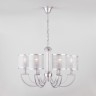 Подвесная люстра Eurosvet Licata 60099/6 серебро