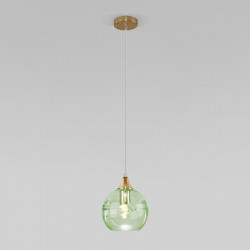 Подвесной светильник Eurosvet 50221/1 зеленый LOTUS