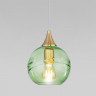 Подвесной светильник Eurosvet 50221/1 зеленый LOTUS