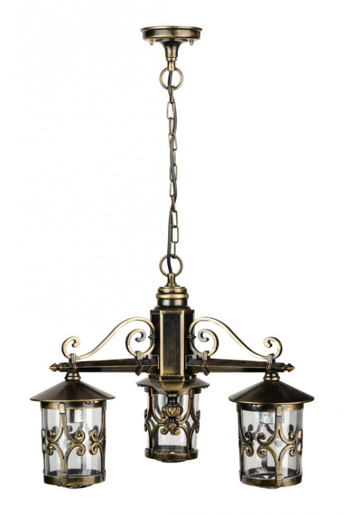 Подвесной уличный светильник YAOHUALUX f15870/3 Gb FRANKFURT