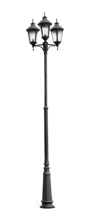 Уличный фонарный столб YAOHUALUX 79759LB/A2 Bl MUNICH 2L