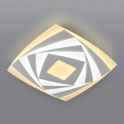 Потолочный светодиодный светильник с пультом управления Eurosvet Mare 90213/1 белый