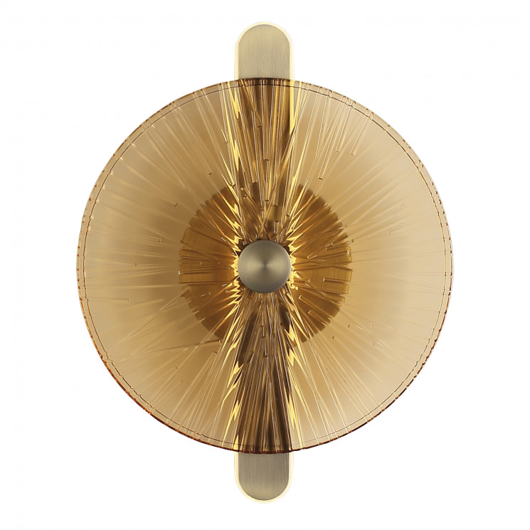 Светильник настенный ST-Luce бронза/янтарь LED 1*11W 4000K SL6141.311.01 WASI