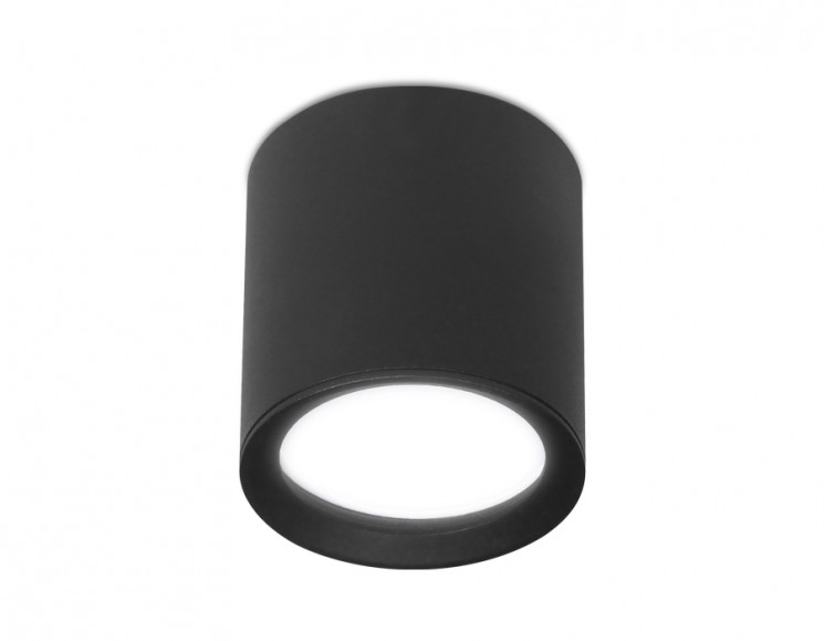 Накладной точечный светильник Ambrella light TN214 BK/S черный/песок GU5.3 D56*70