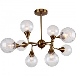 Люстра потолочная на штанге Stilfort 2006/08/08C Zerra 8*E14*40W