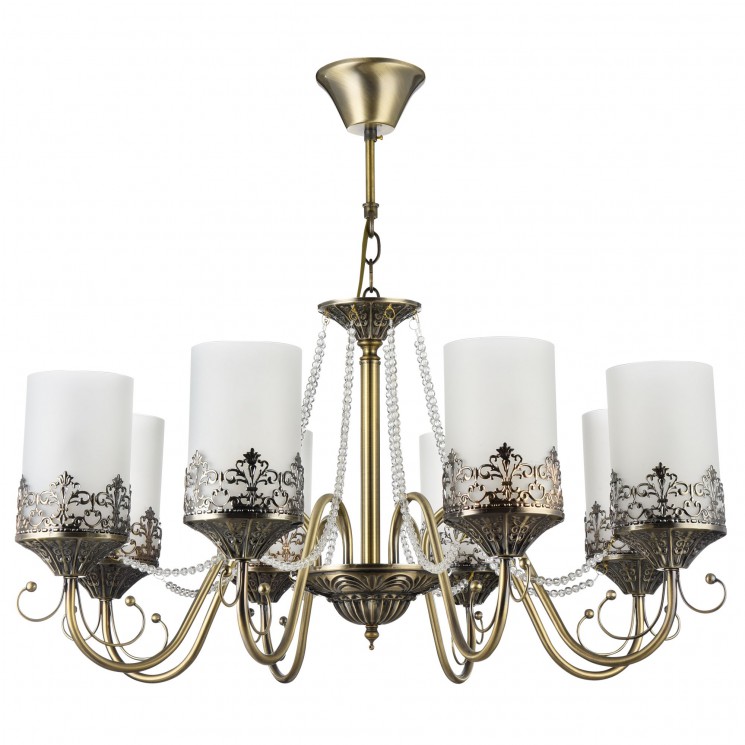 Люстра Freya FR2563-PL-08-BZ Sherborne