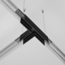 Коннектор Т-образный Exility накладной Maytoni Technical TRA034CT-41B Magnetic track system Exility