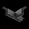 Коннектор Т-образный Exility накладной Maytoni Technical TRA034CT-41B Magnetic track system Exility