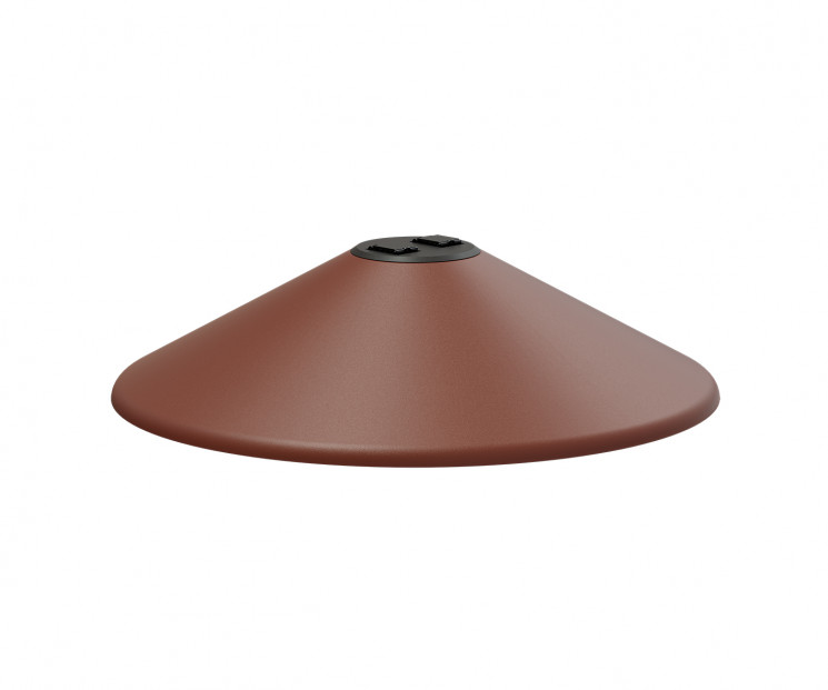 Kink Light 6425-1,06 Трековый однофазный светодиодный светильник Сатори терракотовый d32 h9,2 Led 15W (4000K)