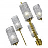 Люстра подвесная ST-Luce Латунь/Дымчатый E27 6*60W GACCIOLO            SL1240.303.06