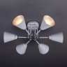 Потолочный светильник Eurosvet 70052/6 серый/серебро Nigella