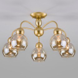 Потолочный светильник  Eurosvet Fabia 30148/5 перламутровое золото