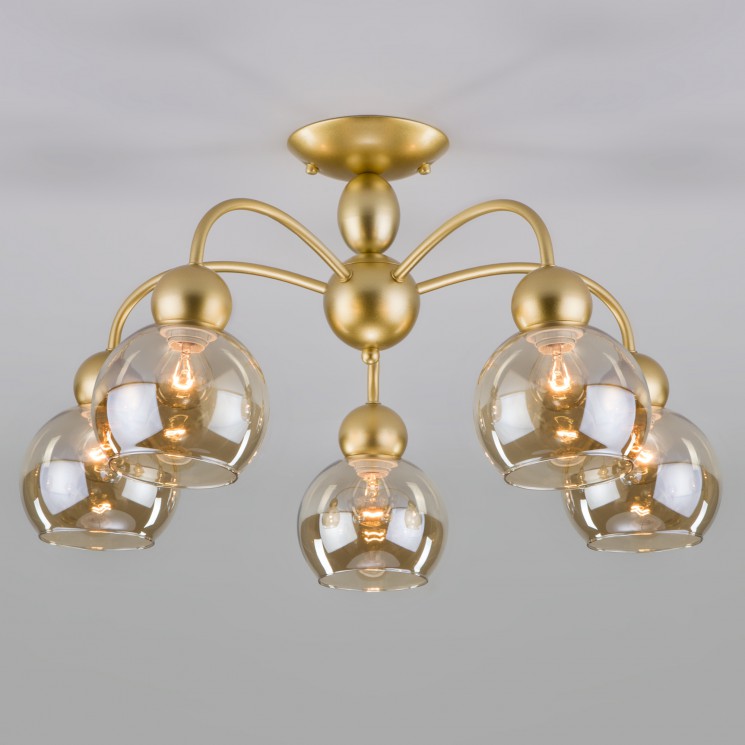 Потолочный светильник  Eurosvet Fabia 30148/5 перламутровое золото