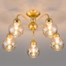 Потолочный светильник  Eurosvet Fabia 30148/5 перламутровое золото