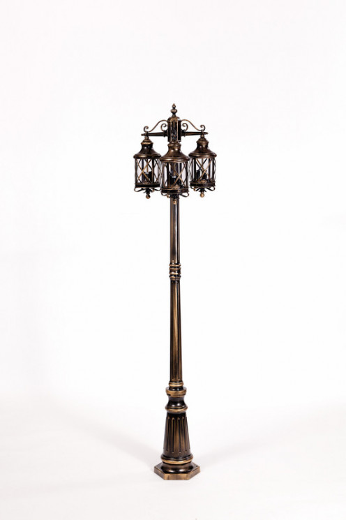 Уличный фонарный столб YAOHUALUX 84809B/02 Gb LUCERNA