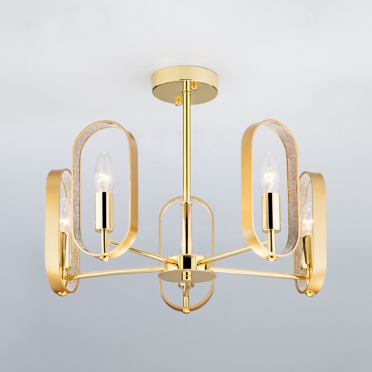 Люстра Eurosvet 60077/5 золото Maglia