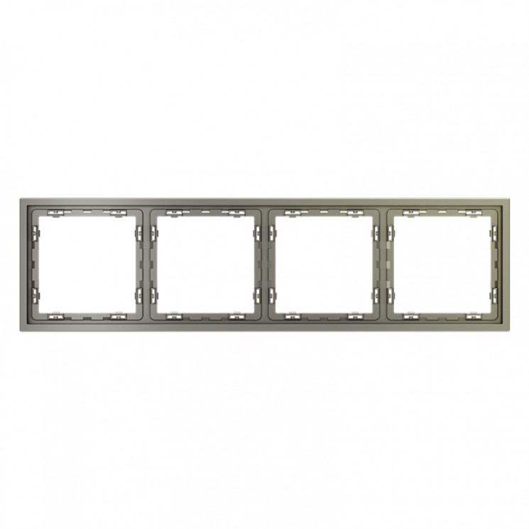 Рамка 4 поста VOLTUM VLS100404 шелк