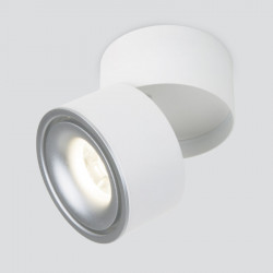 Накладной светильник Elektrostandard DLR031 15W 4200K 3100 белый матовый/серебро Klips