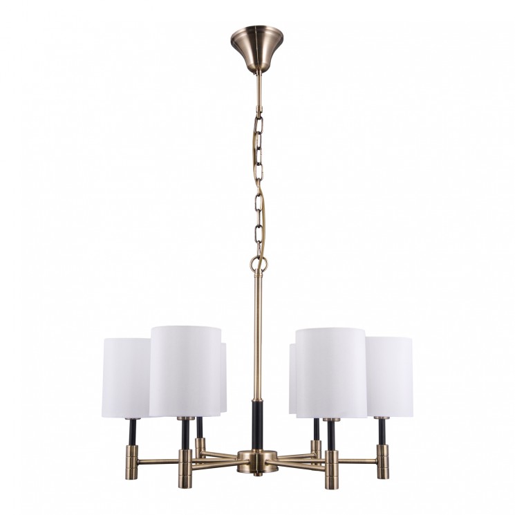 Люстра Gerhort G11039/6AB+MBK WT