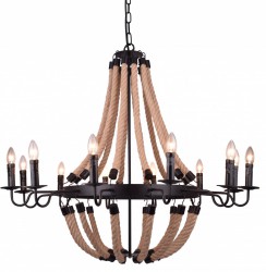 Светильник подвесной Arte lamp MARSIGLIA A8956LM-12BK