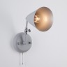Настенный светильник Eurosvet 70052/1 серый/серебро Nigella