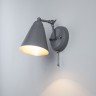 Настенный светильник Eurosvet 70052/1 серый/серебро Nigella