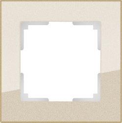 Рамка на 1 пост шампань Werkel W0011111 (WL01-Frame-01 Favorit)