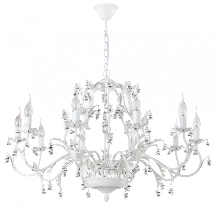Люстра Crystal Lux CRISTINA SP10 WHITE