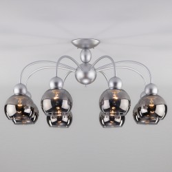 Потолочный светильник  Eurosvet Fabia 30148/8 серебро