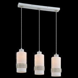 Подвес Eurosvet 50021/3 белый с золотом