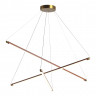 Светильник подвесной ST Luce Латунь/Терракотовый, Белый LED 3*13W 3000K        SL6225.303.03