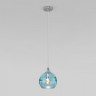 Подвесной светильник Eurosvet 50221/1 голубой LOTUS
