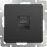 Розетка Ethernet RJ-45 Werkel графит рифленый W1181004 (WL04-RJ-45)