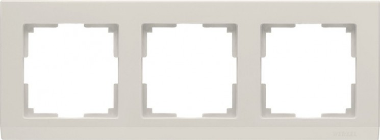 Рамка на 3 поста Werkel W0031803 (Stark WL04-Frame-03 Слоновая кость)