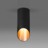 Накладной светильник Elektrostandard DLN114 GU10 черный/золото DLN11