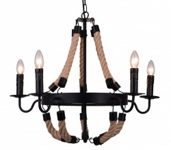 Светильник подвесной Arte lamp MARSIGLIA A8956LM-5BK