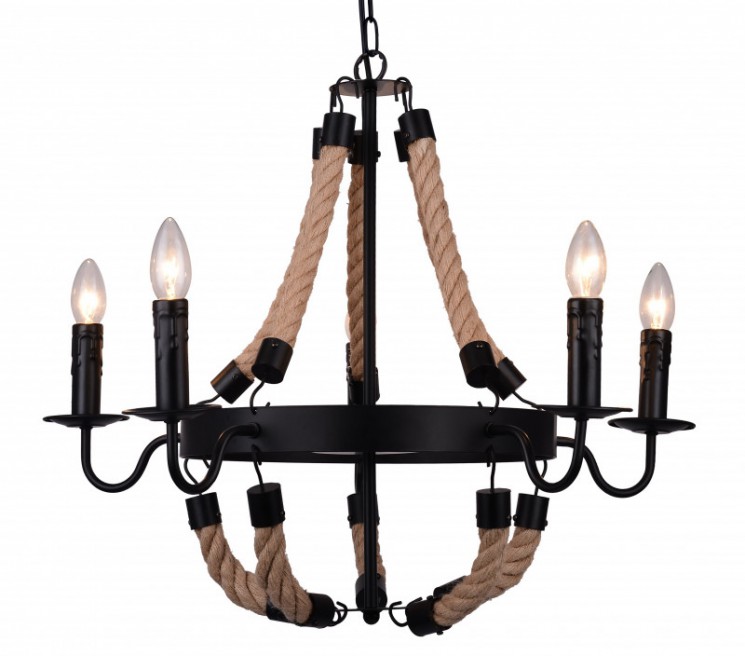 Светильник подвесной Arte lamp MARSIGLIA A8956LM-5BK