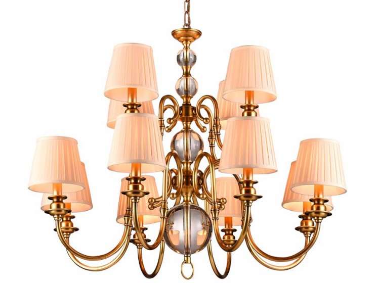 Люстра Newport 3106+6 B/C L без абажуров