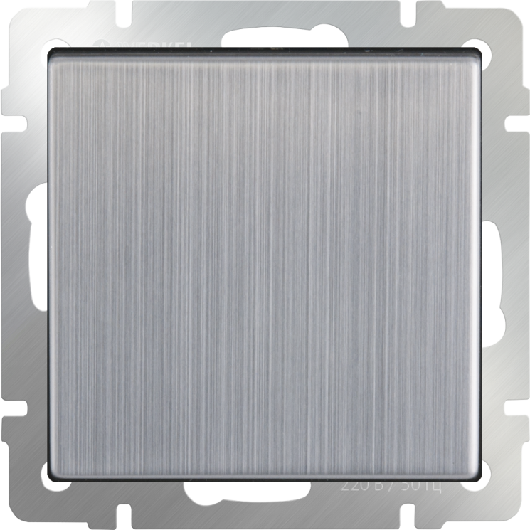 Перекрестный переключатель одноклавишный  глянцевый никель Werkel W1119002 (WL02-SW-1G-C)