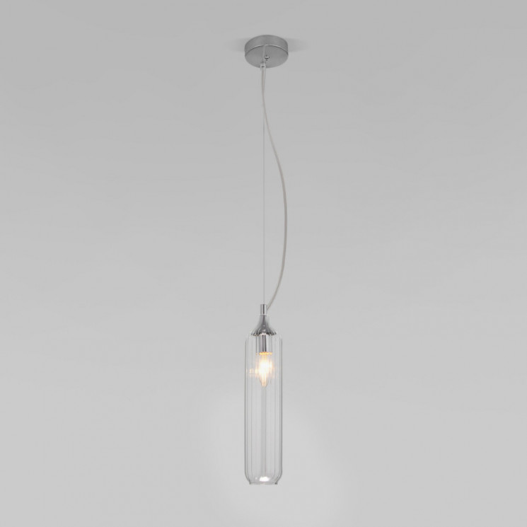 Подвесной светильник Eurosvet 50252/1 прозрачный Siesta