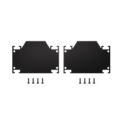 Торцевая заглушка (2 шт) ST Luce Черный  SKYLINE 48  ST047.189.00