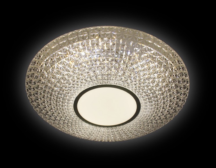 Управляемый светильник Ambrella light F101 CL 48W D400 ORBITAL CRYSTAL