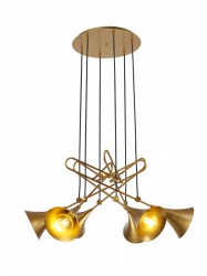 Подвесная люстра Mantra 6350 Jazz Pintura Oro