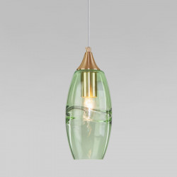Подвесной светильник Eurosvet 50222/1 зеленый LOTUS