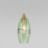 Подвесной светильник Eurosvet 50222/1 зеленый LOTUS
