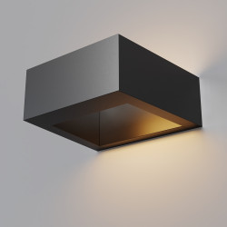 Настенный уличный светильник (бра) Maytoni O464WL-L18GF3K Cont 3000K 18Вт IP 54 Ширина 20 см Н7,9 см